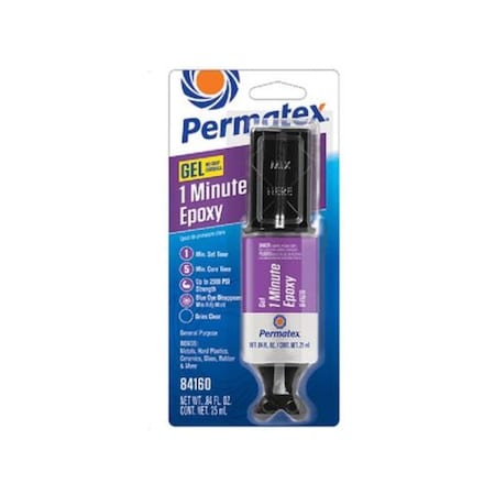 Permatex PermaPoxy Automotive Epoxy Gel 0.84 oz 84160